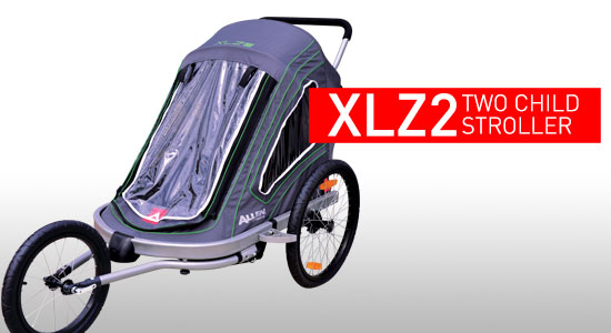 2 Child Aluminum Stroller